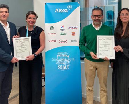 ALSEA, la única empresa de restauración que cuenta con la doble certificación de Full Audit en su compromiso con la seguridad, salud y bienestar de las personas