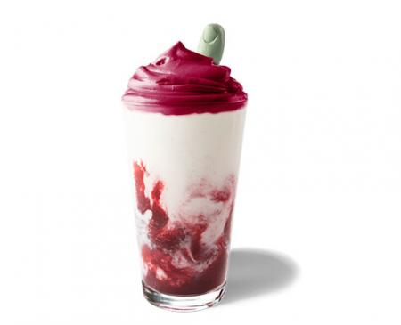 Diviértete en Halloween con el delicioso y sorprendente Cherry & Scream Frappuccino de Starbucks®