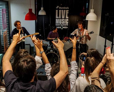 Domino’s Live Music te trae la noche perfecta de la mano de Wegow 