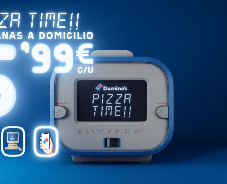 Domino's Pizza ataca la cuesta de enero con “Pizza Time”, la mayor oferta de su historia