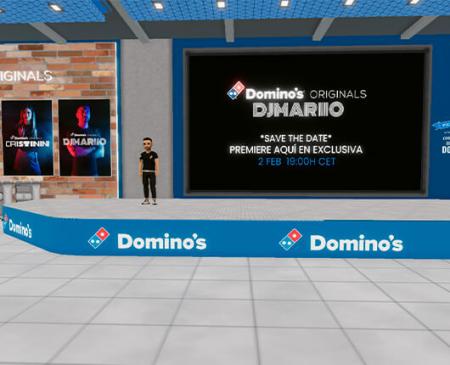 Domino’s Pizza, primera marca de restauración en España en estrenar un documental en el metaverso