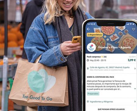 Domino’s Pizza y Too Good To Go se unen en la lucha contra el desperdicio de alimentos