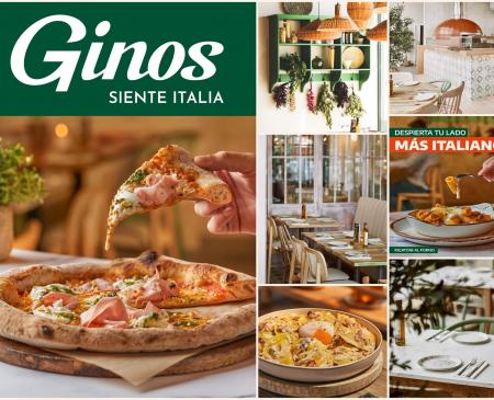 Ginos estrena su nueva identidad de marca potenciando su ADN italiano 