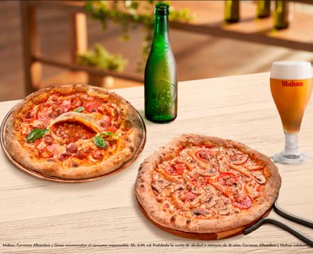 Ginos, Mahou y Cervezas Alhambra proponen el maridaje perfecto para acompañar las pizzas este verano