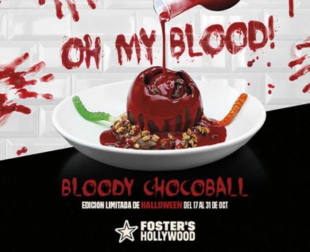 Llega Bloody Chocoball, el postre más sangriento de Foster’s Hollywood 