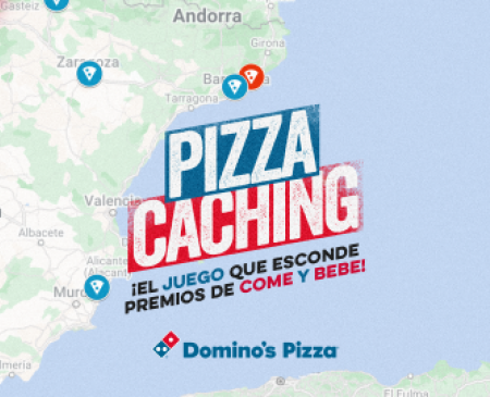 'Pizzacaching', el juego de Domino’s Pizza que esconde premios de Come y Bebe por toda España