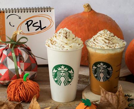 Starbucks® inaugura el otoño con la vuelta del Pumpkin Spice Latte (#PSL)