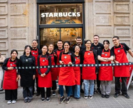 Starbucks® inaugura nueva tienda en Barcelona y dona la recaudación de ese día al Hospital Sant Joan de Déu Barcelona