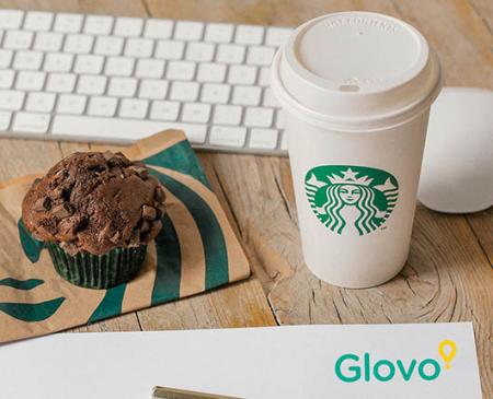 Starbucks® llega a Glovo