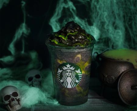  ¿Truco o Trato?  Llega Phantom, el Frappuccino® más terrorífico de Starbucks®