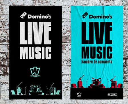 Vuelve Domino´s Live Music, el proyecto de Domino´s Pizza para apoyar la música en vivo