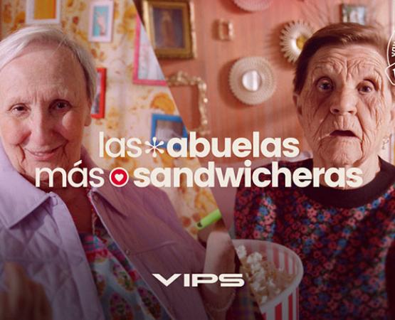 VIPS ficha a las abuelas más populares de TikTok para poner a prueba la generosidad de sus sándwiches